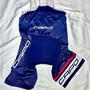 CAPO Cycling Bib Shorts - Made in Italy - size XL